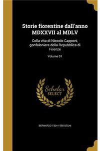 Storie fiorentine dall'anno MDXXVII al MDLV