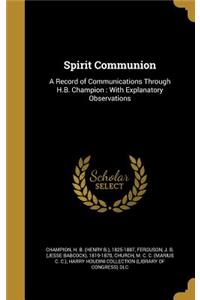 Spirit Communion