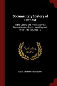 Documentary History of Suffield