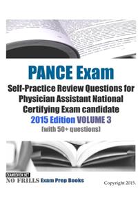 PANCE Exam Self-Practice Review Questions for Physician Assistant National Certifying Exam candidate