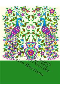 Exquisite Wildlife Animals Coloring Book for Older Kids