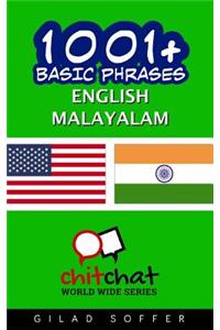 1001+ Basic Phrases English - Malayalam