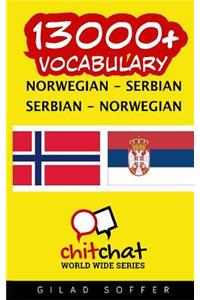 13000+ Norwegian - Serbian Serbian - Norwegian Vocabulary