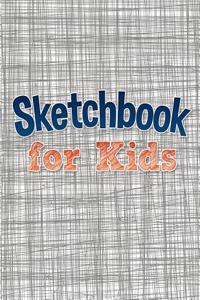 Sketchbook for Kids: 120 Graph Paper Pages, 1/2 Inch Squares, 8.5 Inches X 11 Inches and White Paper
