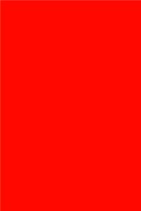 Journal Candy Apple Red Color Simple Plain Red
