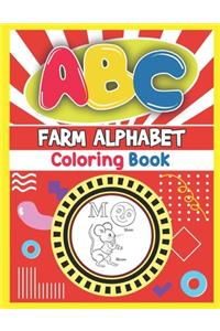 ABC Farm Alphabet Coloring Book