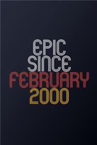Epic Since February 2000