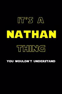 It's A Nathan Thing, You Wouldn't Understand