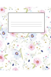 Floral Composition Notebook