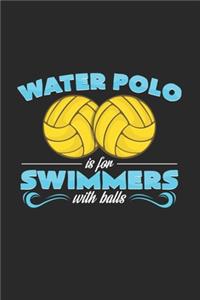Water polo swimmers