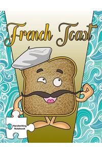 French Toast Handwriting Notebook