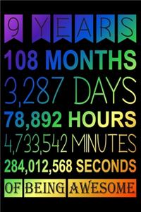 9 Years Of Being Awesome