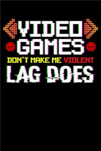 Video Games Don't Make Me Violent Lag Does