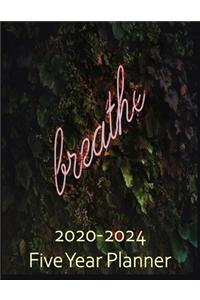 Breathe 2020-2024 Five Year Planner