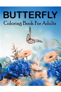 Butterfly Coloring Book for adults