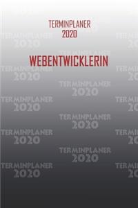 Terminplaner 2020 Webentwicklerin