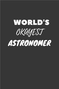 World's Okayest Astronomer Notebook