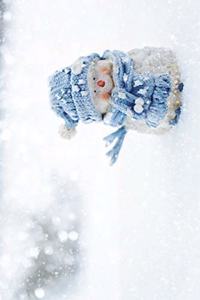 Snowman notebook - achieve your goals, perfect 120 lined pages #2