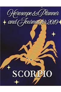 Scorpio - Horoscope Planner and Journal 2019
