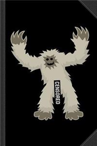 Bigfoot Erotica Journal Notebook