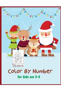 Color by Number for Kids Age 3-5