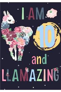 I Am 10 and Llamazing