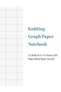 Knitting Graph Paper Notebook