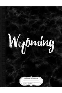 Wyoming Composition Notebook