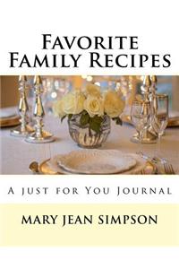 Favorite Family Recipes