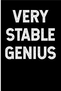 Very Stable Genius