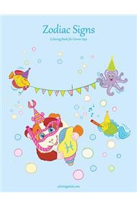 Zodiac Signs Coloring Book 1