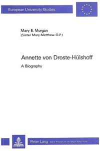 Annette Von Droste-Huelshoff