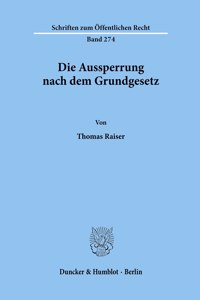 Die Aussperrung Nach Dem Grundgesetz