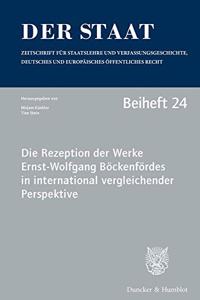 Rezeption Der Werke Ernst-Wolfgang Bockenfordes in International Vergleichender Perspektive