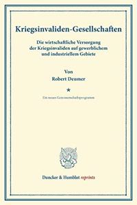 Kriegsinvaliden-Gesellschaften