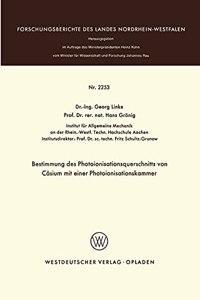 Bestimmung des Photoionisationsquerschnitts von Cäsium mit einer Photoionisationskammer