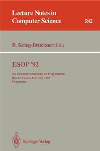 ESOP '92: 4th European Symposium on Programming, Rennes, France, February 26-28, 1992. Proceedings