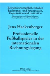 Professionelle Fußballspieler in Der Internationalen Rechnungslegung