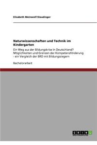 Naturwissenschaften und Technik im Kindergarten