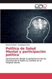 Política de Salud Mental y participación política