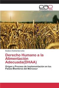 Derecho Humano a la Alimentación Adecuada(DHAA)