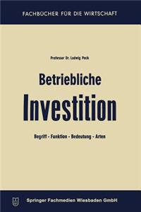 Betriebliche Investition