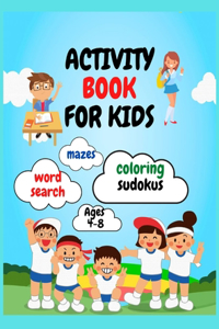 Activity Book For Kids