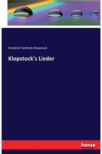 Klopstock's Lieder