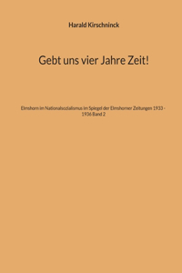 Gebt uns vier Jahre Zeit!