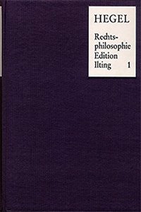 Vorlesungen Uber Rechtsphilosophie 1818-1831 / 4 Bande