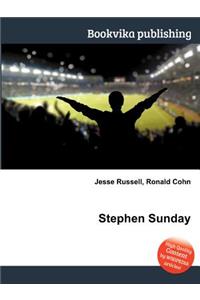 Stephen Sunday
