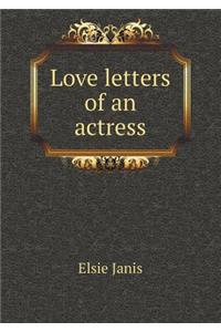 Love Letters of an Actress