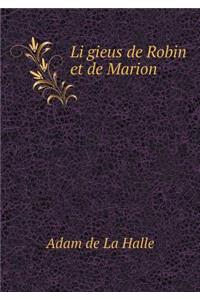 Li Gieus de Robin Et de Marion