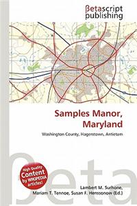 Samples Manor, Maryland
